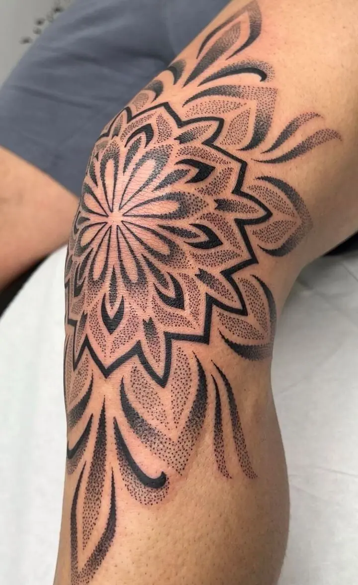 Dotwork Tattoo Beispiel